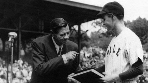 George H W Bush Met Babe Ruth In 1948 MLB Com Babe Ruth Baseball