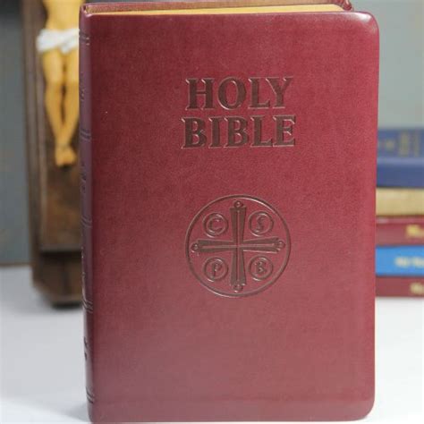 Revised Standard Version Catholic Edition Bible Rsv Ce Burgundy