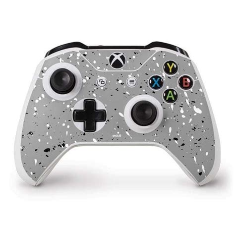 Grey Speckle Xbox One S Controller Skin