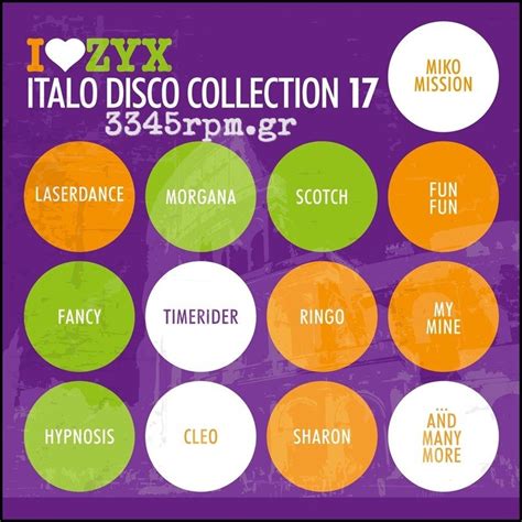 I Love Zyx Italo Disco Collection 17 3 Cd Box 3345rpmgr