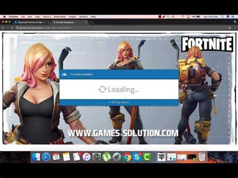 How to download & install fortnite on mac. Download Fortnite for Mac OS X (MacBook/iMac) - YouTube
