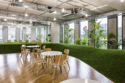 Gallery Of Offices With Integrated Greenery 7 Notable Examples 7