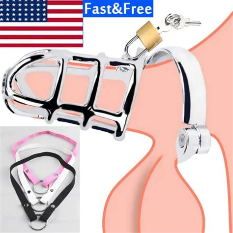 male chastity cage belt bird lockable bdsm bondage elastic band auxiliary belt 16 89 picclick