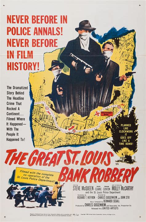 The Great St Louis Bank Robbery 2 Of 2 Mega Sized Movie Poster Image Imp Awards