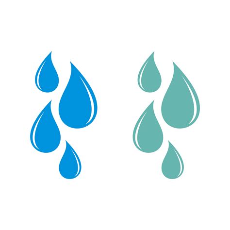 Drop Water Logo Template Illustration Design Vector Eps 10 Download