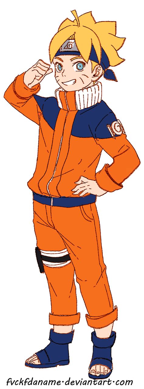 Boruto Uzumaki Render By Fvckfdaname On Deviantart