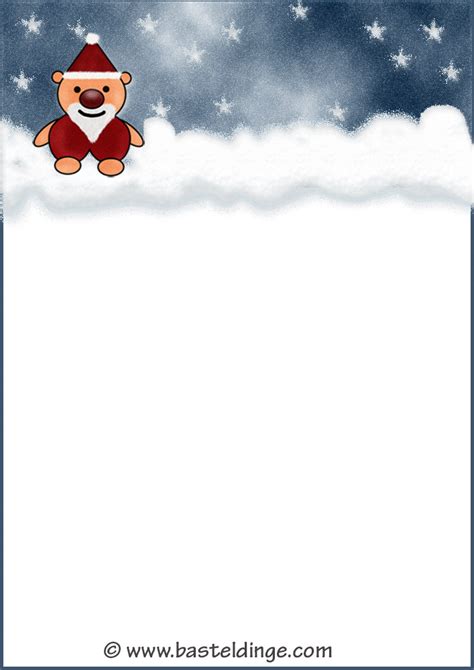 Weihnachtsbriefpapier kostenlos pdf / weihnachtsbriefpapier zum ausdrucken und ausmalen. Weihnachtsbriefpapier Zum Ausdrucken Gratis - Freebie ...