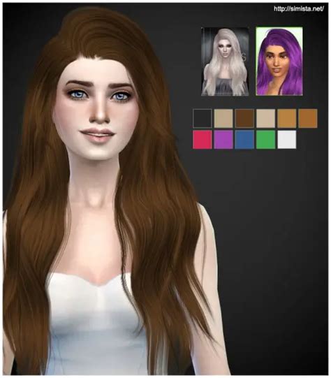 Sims 4 Hairs Simista Newseas Starlet Converted Stealt