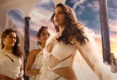 17 Nora Fatehi Hot Stills Manike Song From Thank God Just For Movie Freaks