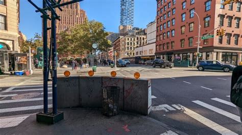 Tribeca Citizen Nosy Neighbor Why Have These Concrete Barriers Been