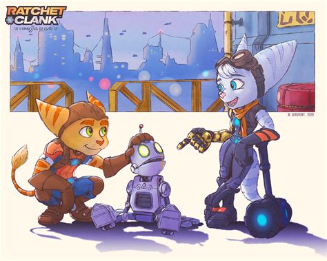 The city has shown up to celebrate the duo after. Hilo Oficial Ratchet & Clank: Rift Apart 烙 - La nueva ...