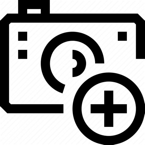 Add Camera Mobile Phone Photo Plus Video Icon Download On