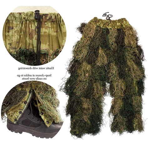 Red Rock Outdoor Gear Mens Youth Ghillie Suit Woodland Camouflage