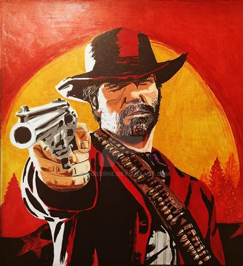 Arthur Morgan Red Dead Redemption 2 By Jojoborne On Deviantart
