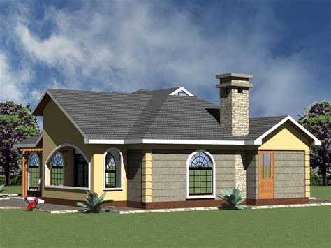 Some Best House Plans In Kenya 3 Bedrooms Bungalows Hpd