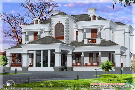Here are some of the features that set victorian. Victorian style luxury home design - Kerala home design ...
