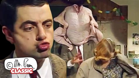 Mr Bean S Romantic Turkey Dinner 😝 Mr Bean Funny Clips Classic Mr Bean Youtube