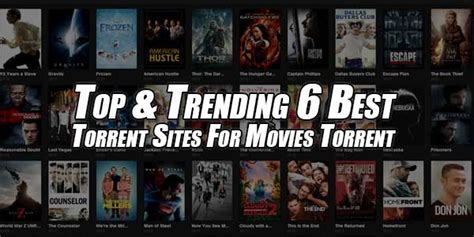 The following list of the best free mobile movie apps has been compiled to help you avoid the fakes and pick a service … Top & Trending 6 Best Torrent Sites For Movies Torrent ...