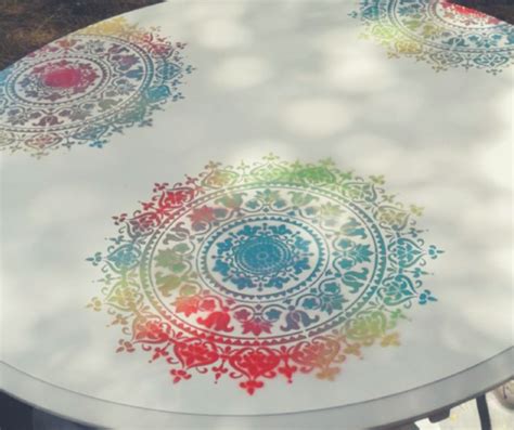 Five Ways To Decorate With Mandala Stencils