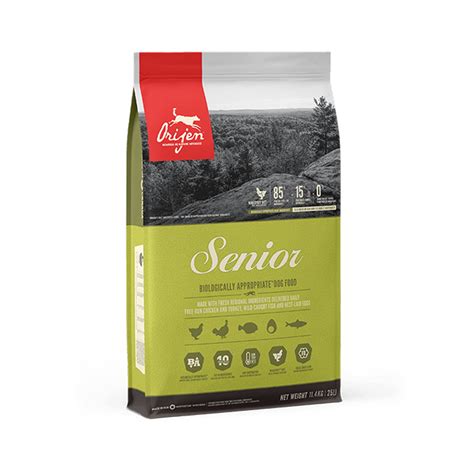 Orijen Senior Dog Food 2kg Senior Dog Food Farm And Pet Place