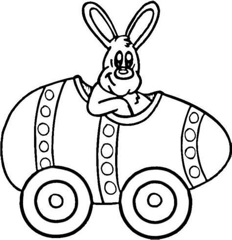 30 Free Easter Bunny Coloring Pages Printable