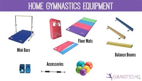Home Gymnastics Equipment Guide To The Best Mats Bars Beams For Your