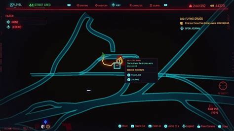 Cyberpunk 2077 Agent Saboteur Badlands Gigs Walkthrough Map