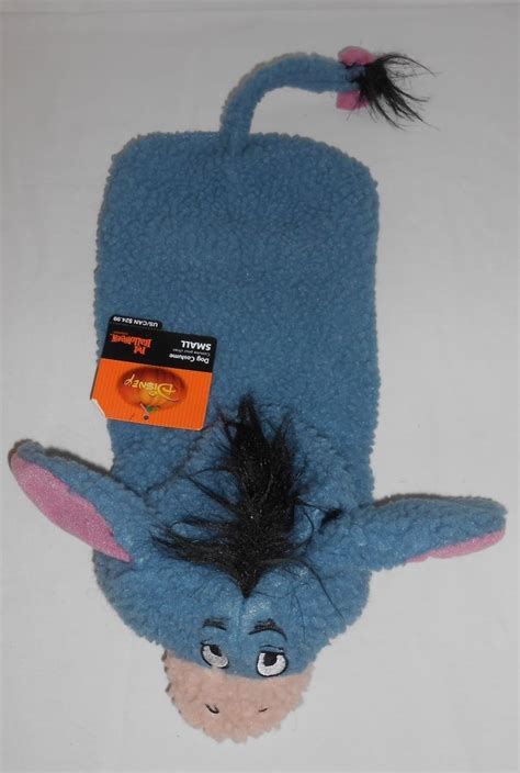 New With Tags Disney Pet Costume Eeyore Size S Halloween Dress Outfit