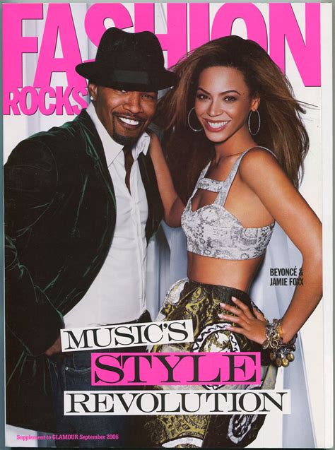 Fashion Rocks Magazine September 2006 Beyonce Jamie Foxx Kanye West