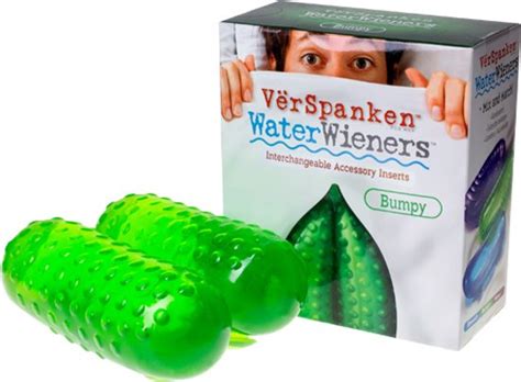 Verspanken Waterwieners Bumpy Clear Green Masturbator