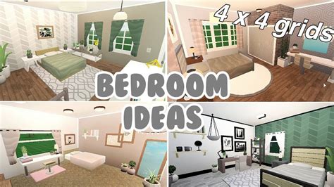 See more ideas about bloxburg decal codes, bloxburg decals, custom decals. Bloxburg: Bedroom Ideas | 4 x 4 | GwenYT - YouTube