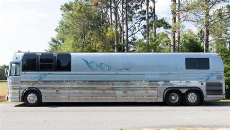 Sold Price Garth Brooks Prevost Xl Tour Bus Wcopy Of Title In Brooks