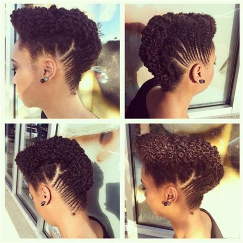 dee carrington is one b o m b hair stylist nice twisted updo for natural hair natural braids