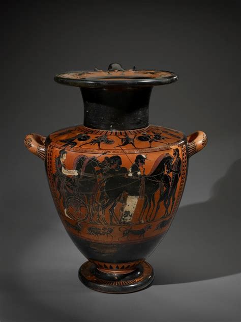 Black Figured Hydria Attributed To The Antimenes Painter Mia