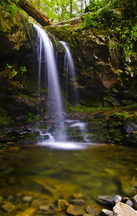 Paulmartinimage Grotto Falls In Great Smoky Mountains