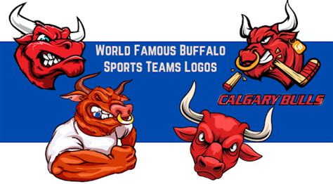 World Famous Buffalo Sports Teams Logos
