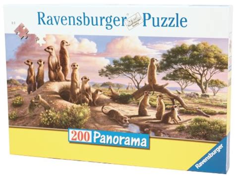 4.9 out of 5 stars 516. Ravensburger Adorable Meerkats - 200 Piece Panorama Puzzle ...