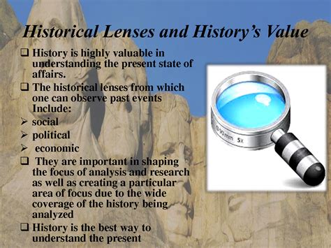 Solution History Lenses And History Value Final Copy Ppt Nku Studypool