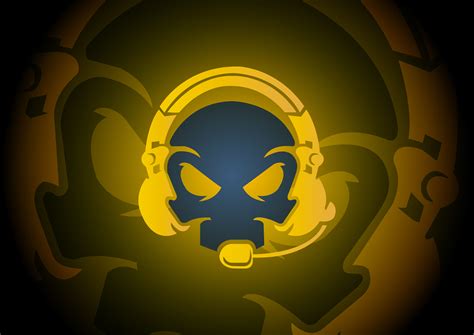 Gaming Skull Esport Logo On Behance