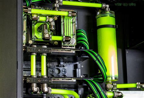 Acrylic Water Cooled Computer With Double Reservoir