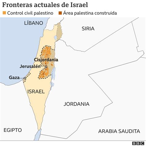 Paz Entre Israel Eau Y Bahr In Mapas Que Muestran C Mo Ha Cambiado