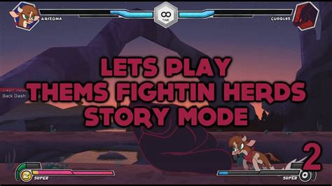 Lets Play Thems Fightin Herds Story Mode Part 2 Blind Snake Boss