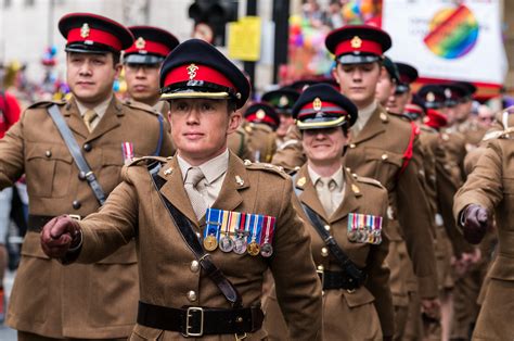 British Army Marches To Celebrate Half A Century Of Pride In London