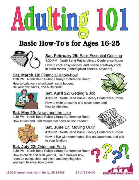 Oregon Library Offering Adulting 101 Class For Millennials