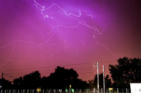 Merge 1 Photo Stack Of The Wild Lightning Storm Last Night Flickr