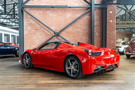 Search from 111 used ferrari 488 spider cars for sale, including a 2016 ferrari 488 spider, a 2017 ferrari 488 spider, and a 2018 ferrari 488 spider. 2013 Ferrari 458 Spider - Richmonds - Classic and Prestige Cars - Storage and Sales - Adelaide ...