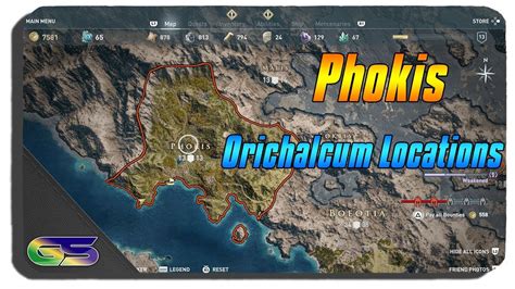 Assassins Creed Odyssey All Phokis Orichalcum Locations Youtube