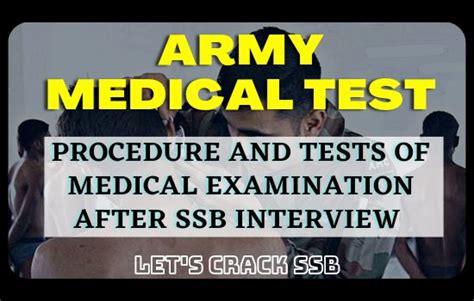 Army Medical Test Know The Full Procedure Of The Ssb Medical Test