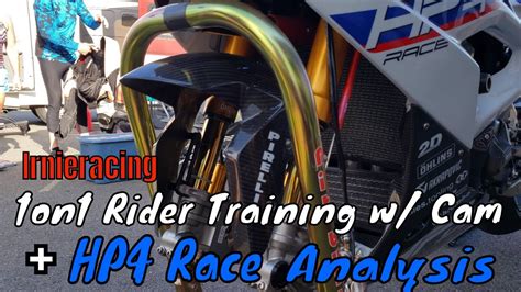 Hp4 Race At The Track Sportbike 1on1 Ridertraining W Cam R1m 5th