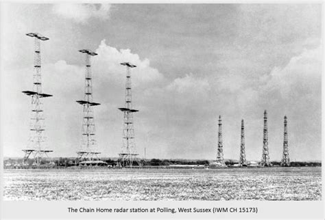 Poling Radar Station Timber Towers 3 On The Right Of Picture Built In